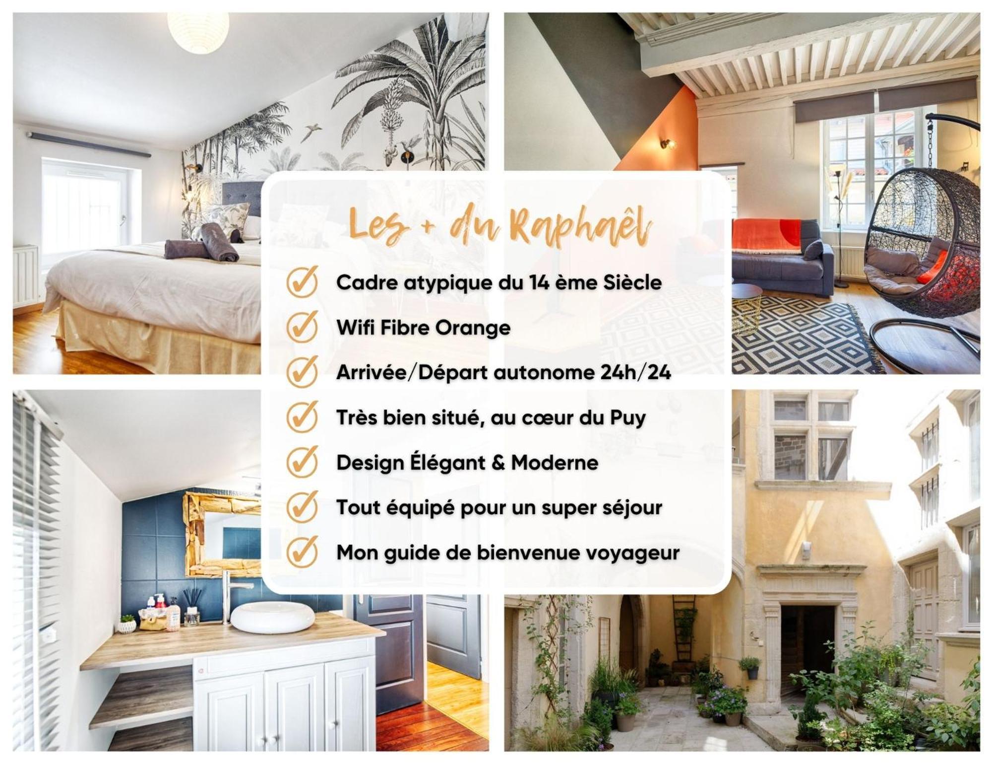 Le Raphael Centre Historique Apartment Le Puy-en-Velay Bagian luar foto